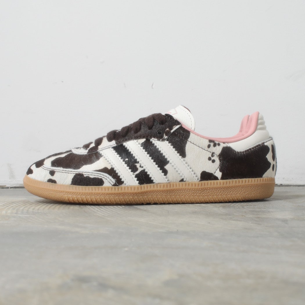 adidas SAMBA OG W JR1256 アディダス サンバ スニーカー ポニー ダークブラウン オフホワイト