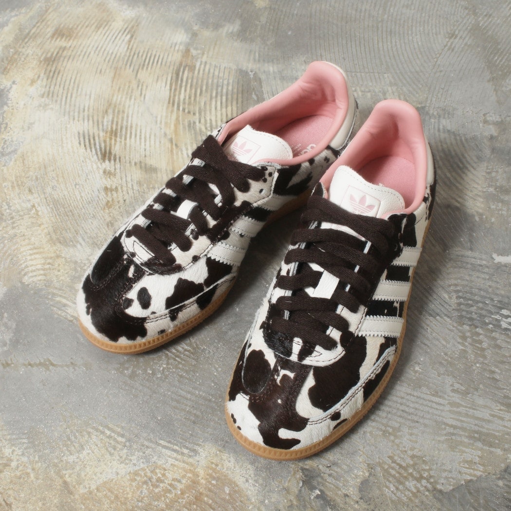 adidas SAMBA OG W JR1256 アディダス サンバ スニーカー ポニー ダークブラウン オフホワイト