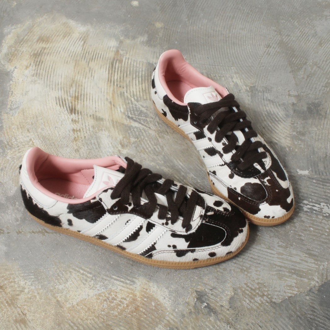 adidas SAMBA OG W JR1256 アディダス サンバ スニーカー ポニー ダークブラウン オフホワイト