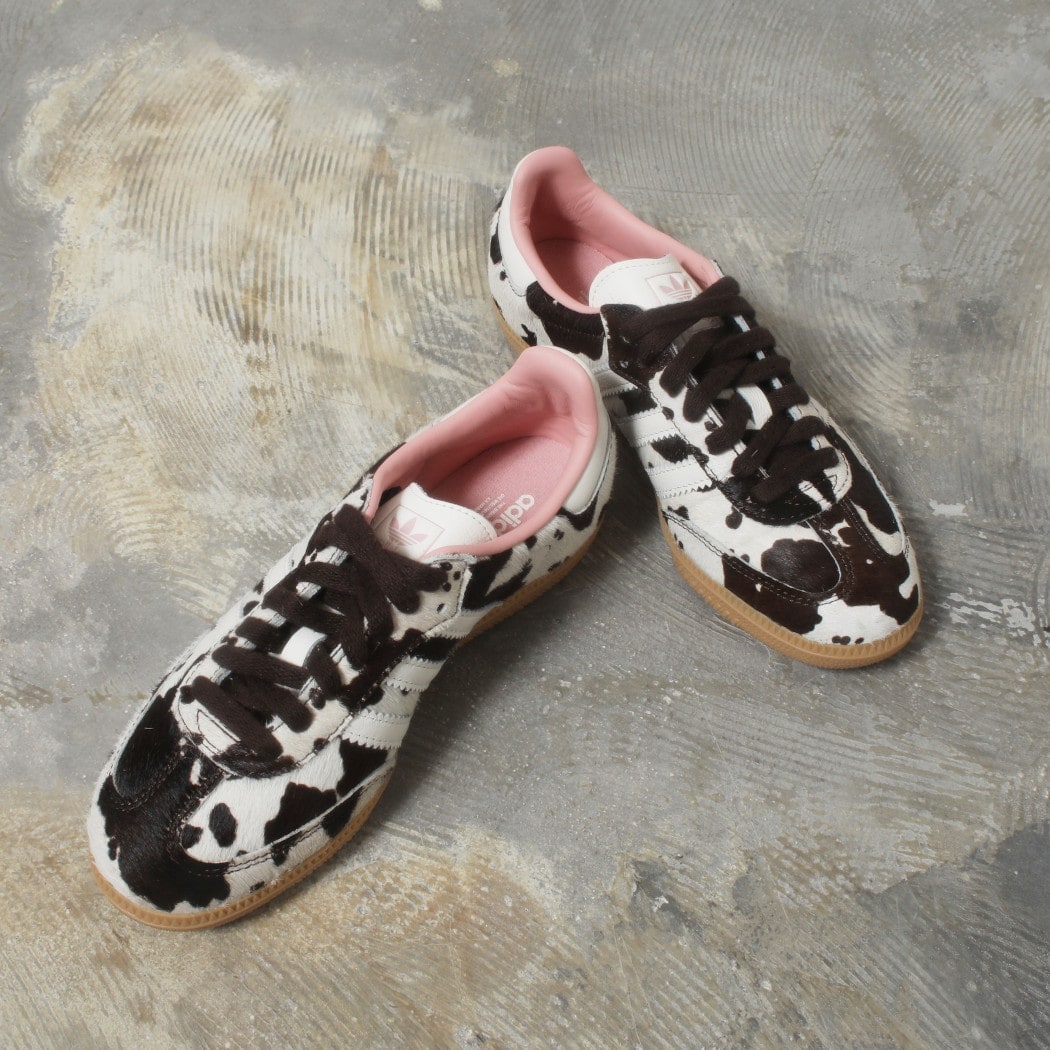 adidas SAMBA OG W JR1256 アディダス サンバ スニーカー ポニー ダークブラウン オフホワイト