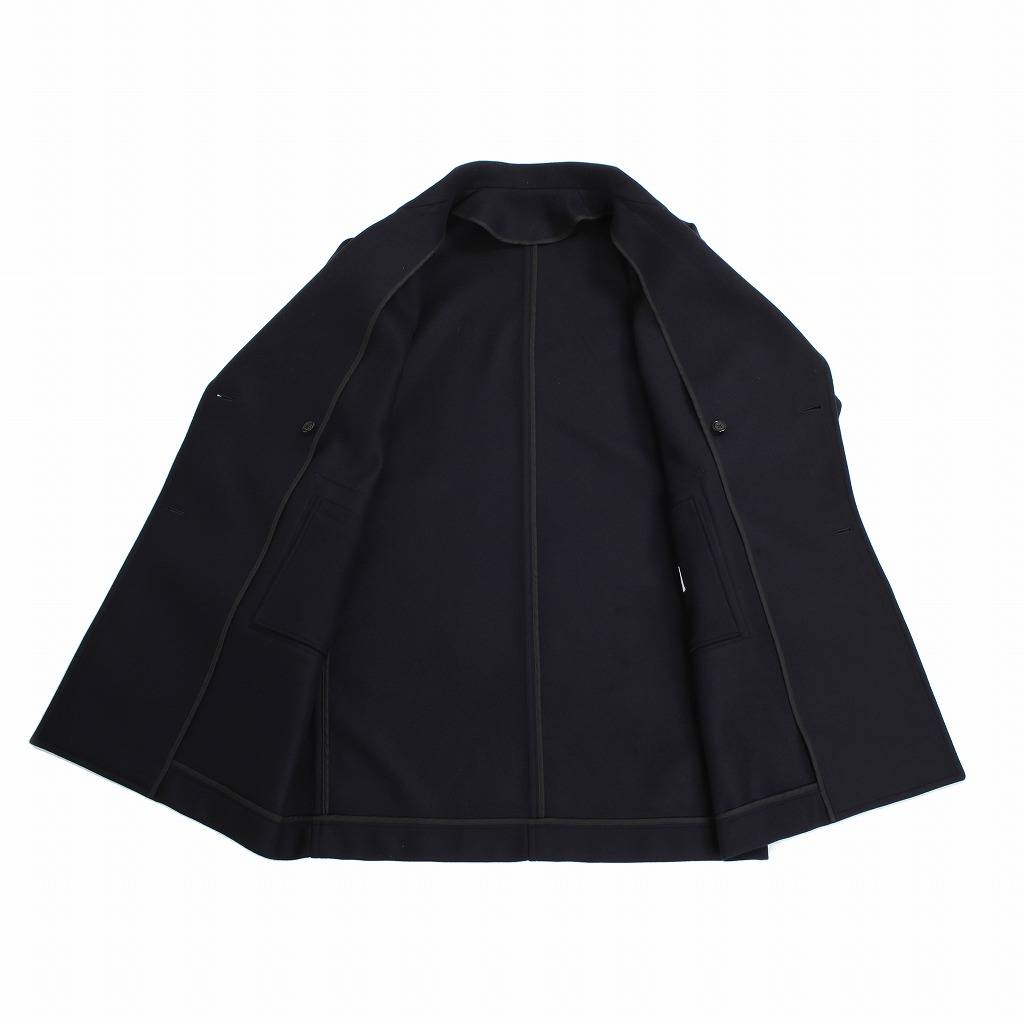 ATHA アタ ダブルメルトン オーバーサイズ ピーコート ネイビー DOUBLE MELTON OVERSIZED PEACOAT NAVY F