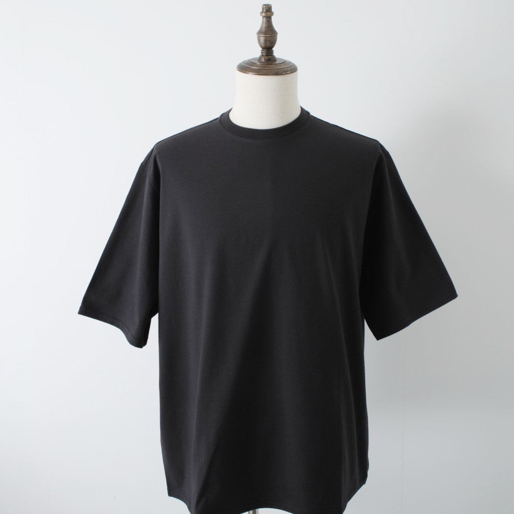 marka マーカ 40/2 オーガニックコットンニットクルーネックTシャツ 
