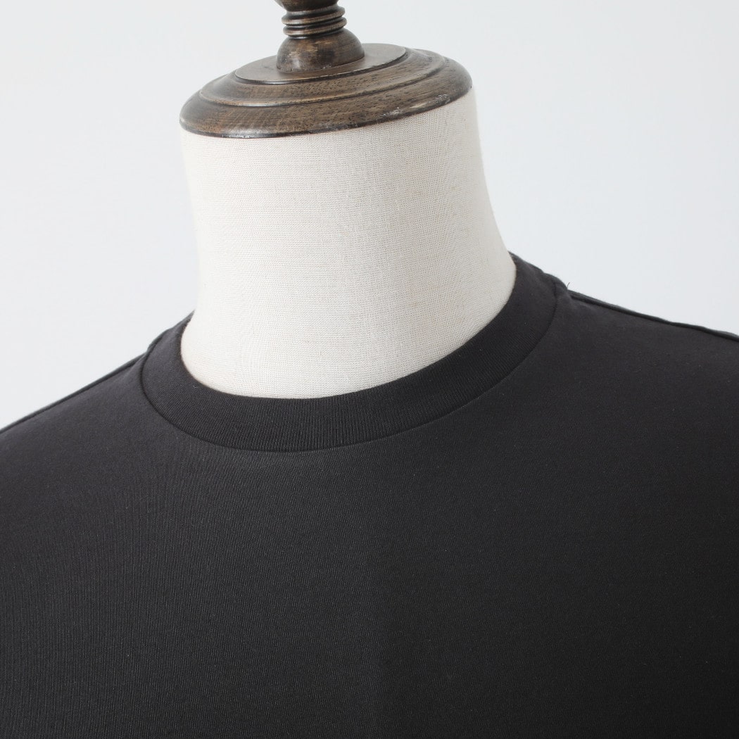marka マーカ 40/2 オーガニックコットンニットクルーネックTシャツ 