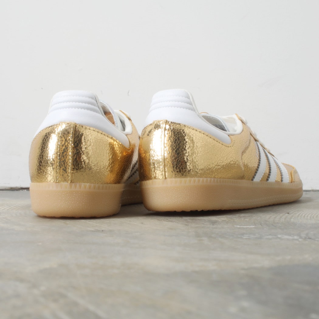 adidas SAMBA OG W ki5719 アディダス サンバ スニーカー ゴールドメタリック クラウドウエアホワイト