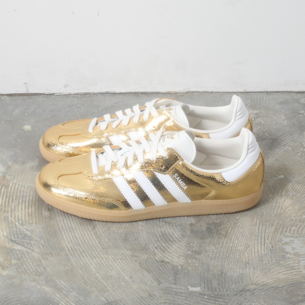 adidas SAMBA OG W ki5719 アディダス サンバ スニーカー ゴールドメタリック クラウドウエアホワイト