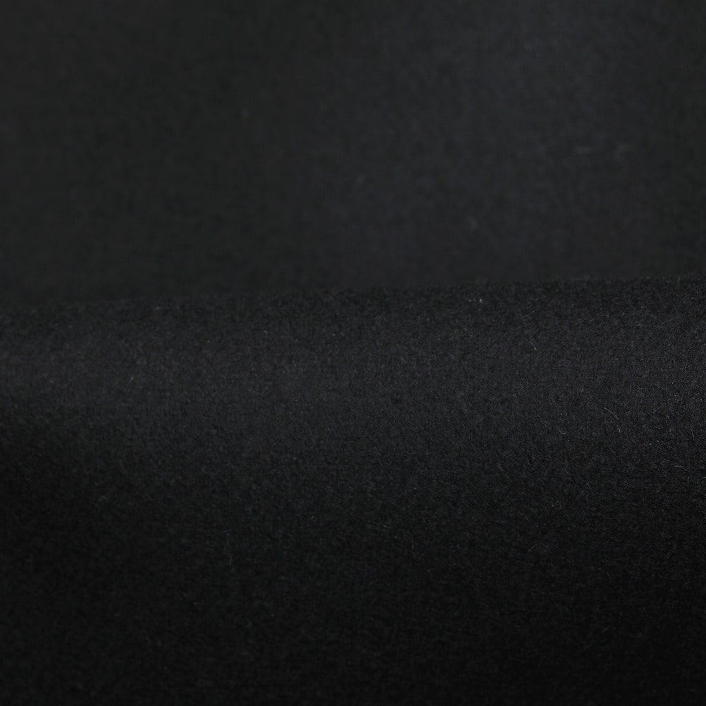 ATHA アタ ダブルメルトン オーバーサイズ ピーコート ブラック DOUBLE MELTON OVERSIZED PEACOAT BLACK F