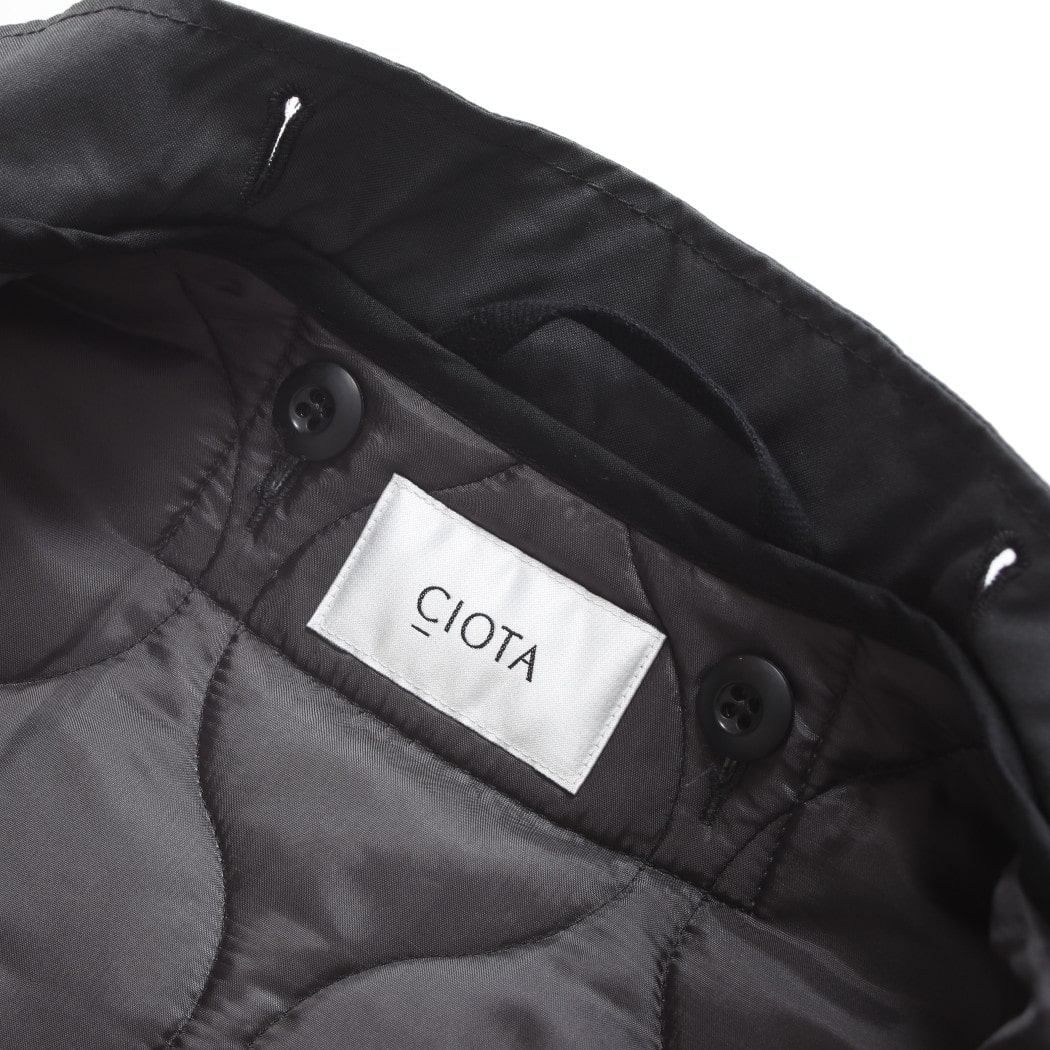 CIOTA M-65 Fishtail Parka シオタ スビンコットンナイロン オックス 3WAY フィールドパーカー チャコールグレー