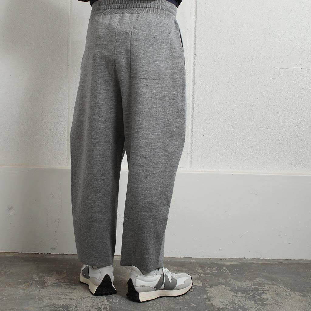 STUDIO NICHOLSON 25ss トロピカルウール スラックス グレー STUDIO NICHOLSON 25ss トロピカルウール スラックス グレー