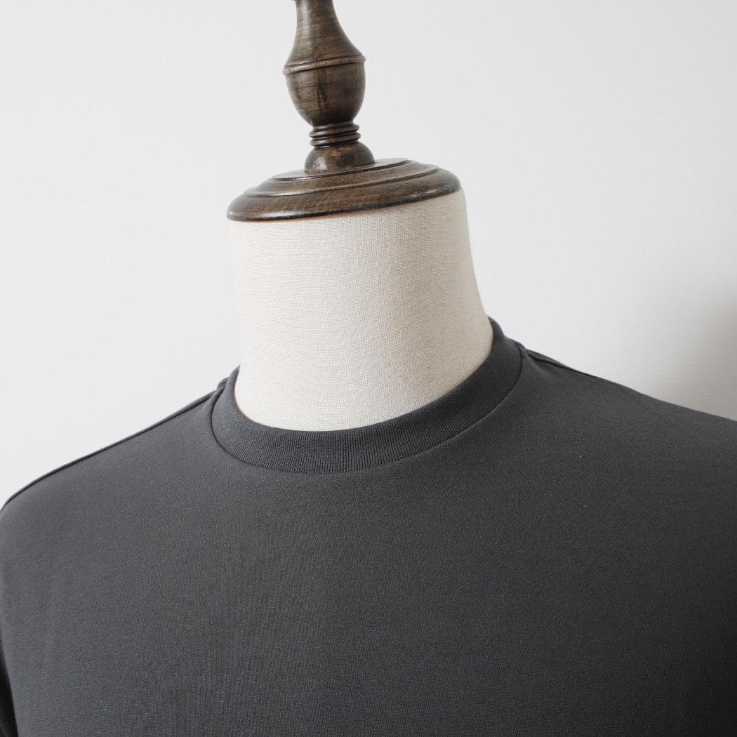 marka マーカ 40/2 オーガニックコットンニットクルーネックTシャツ