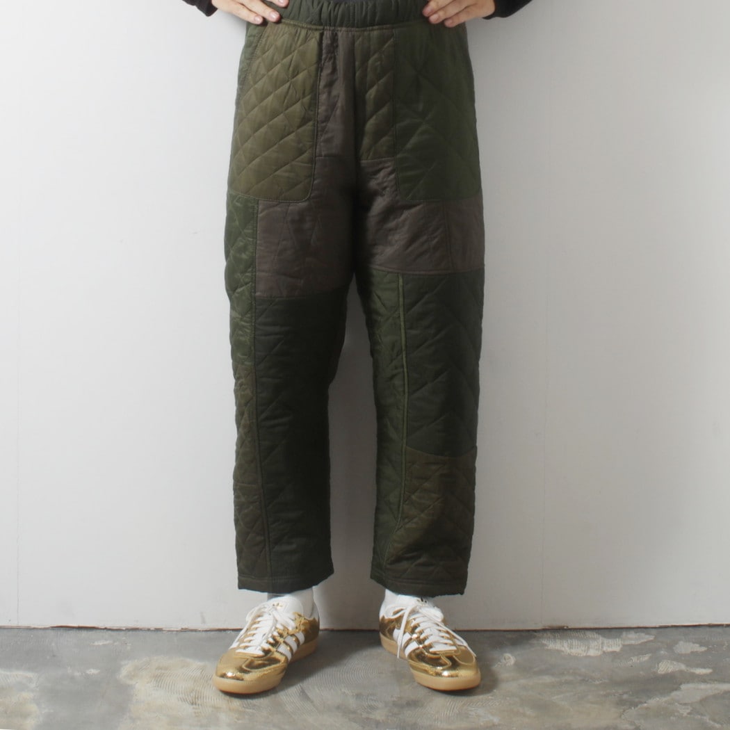 MR.REMAKEMAN ミスターリメイクマン キルティング リメイクパンツ