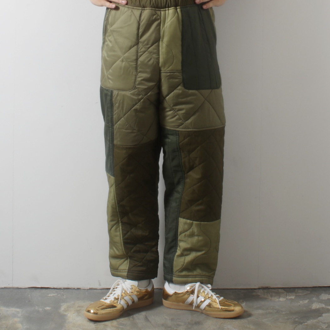 MR.REMAKEMAN ミスターリメイクマン キルティング リメイクパンツ