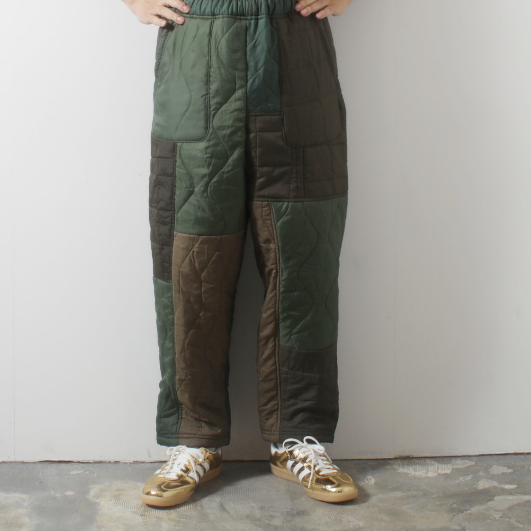 MR.REMAKEMAN ミスターリメイクマン キルティング リメイクパンツ