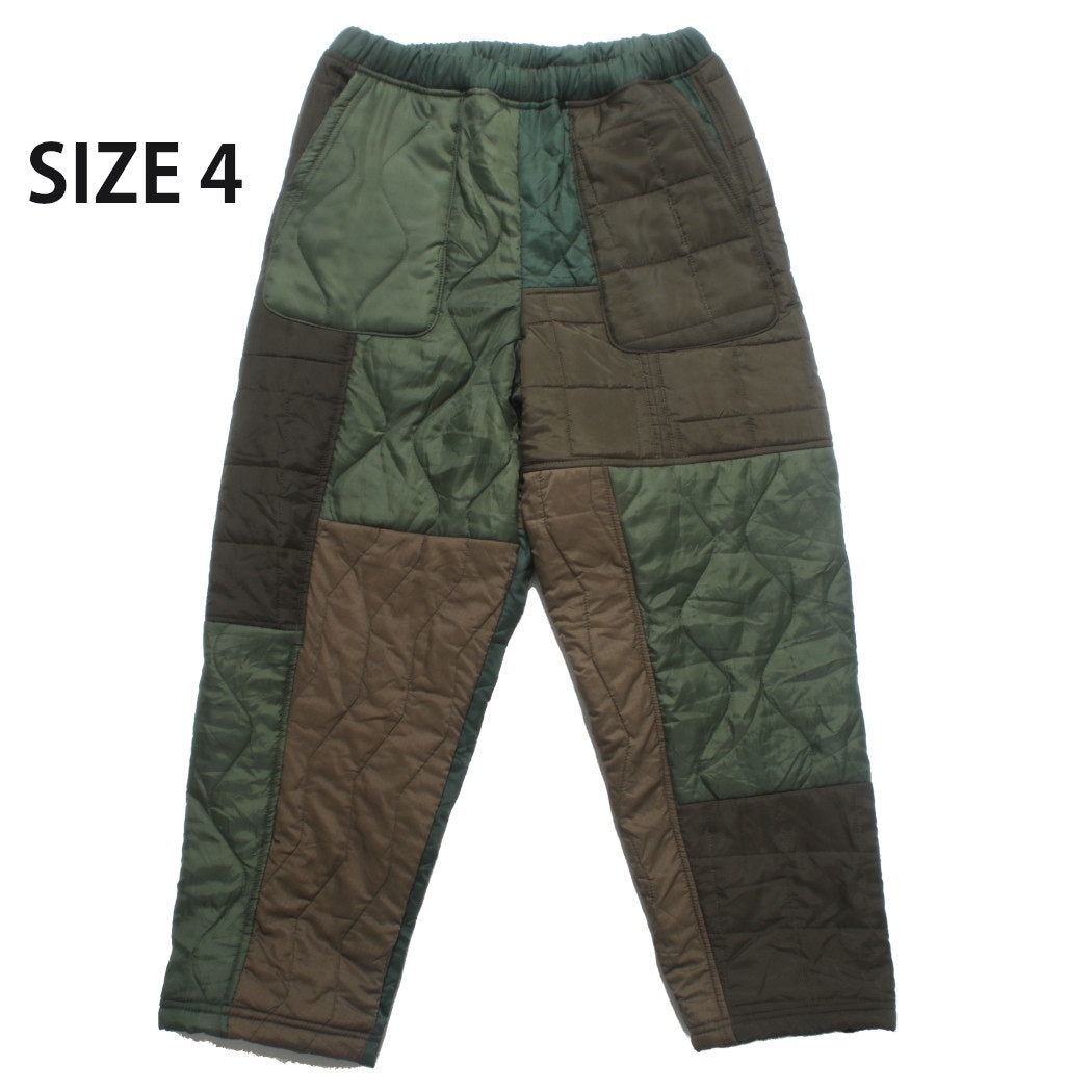 MR.REMAKEMAN ミスターリメイクマン キルティング リメイクパンツ