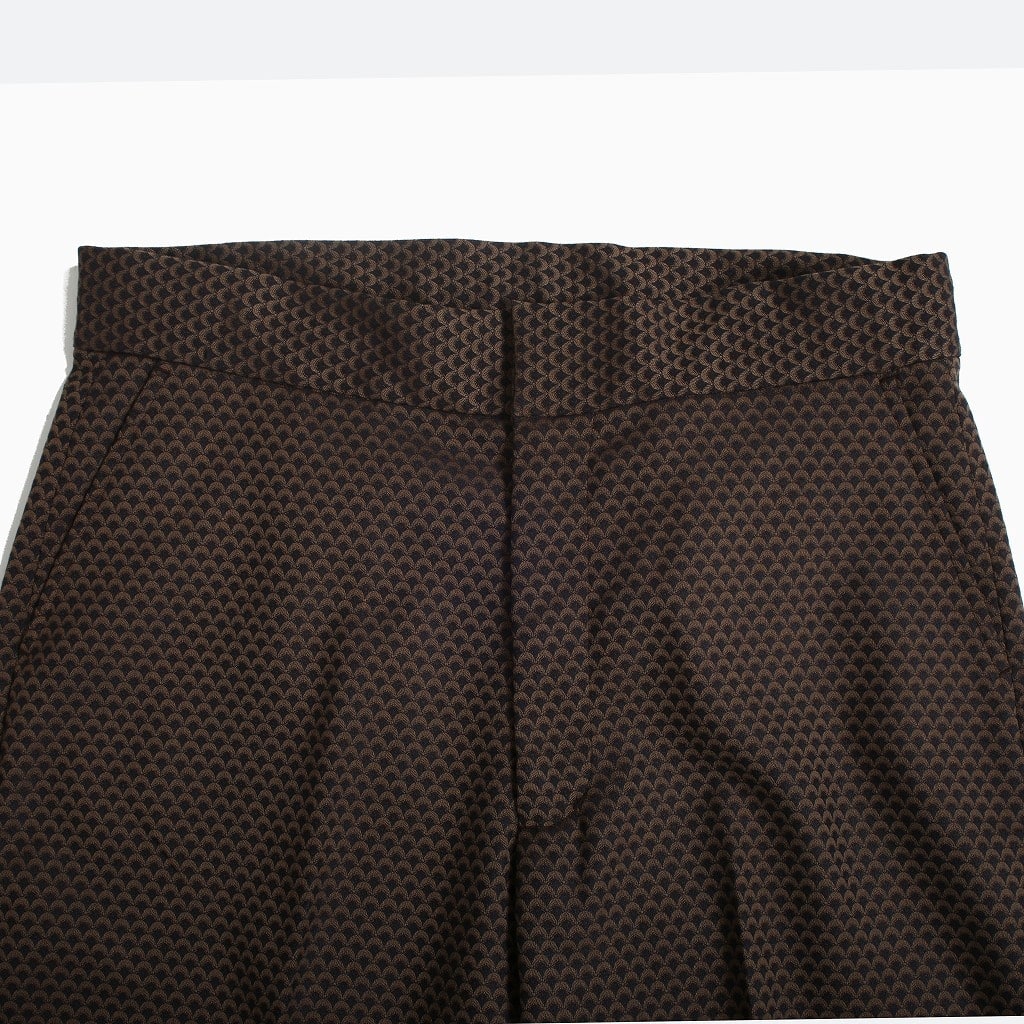ATHA アタ イージーパンツ ジオメトリックパターン GEOMETRIC PATTERN TAPERED EASY TROUSERS RAW UMRED F