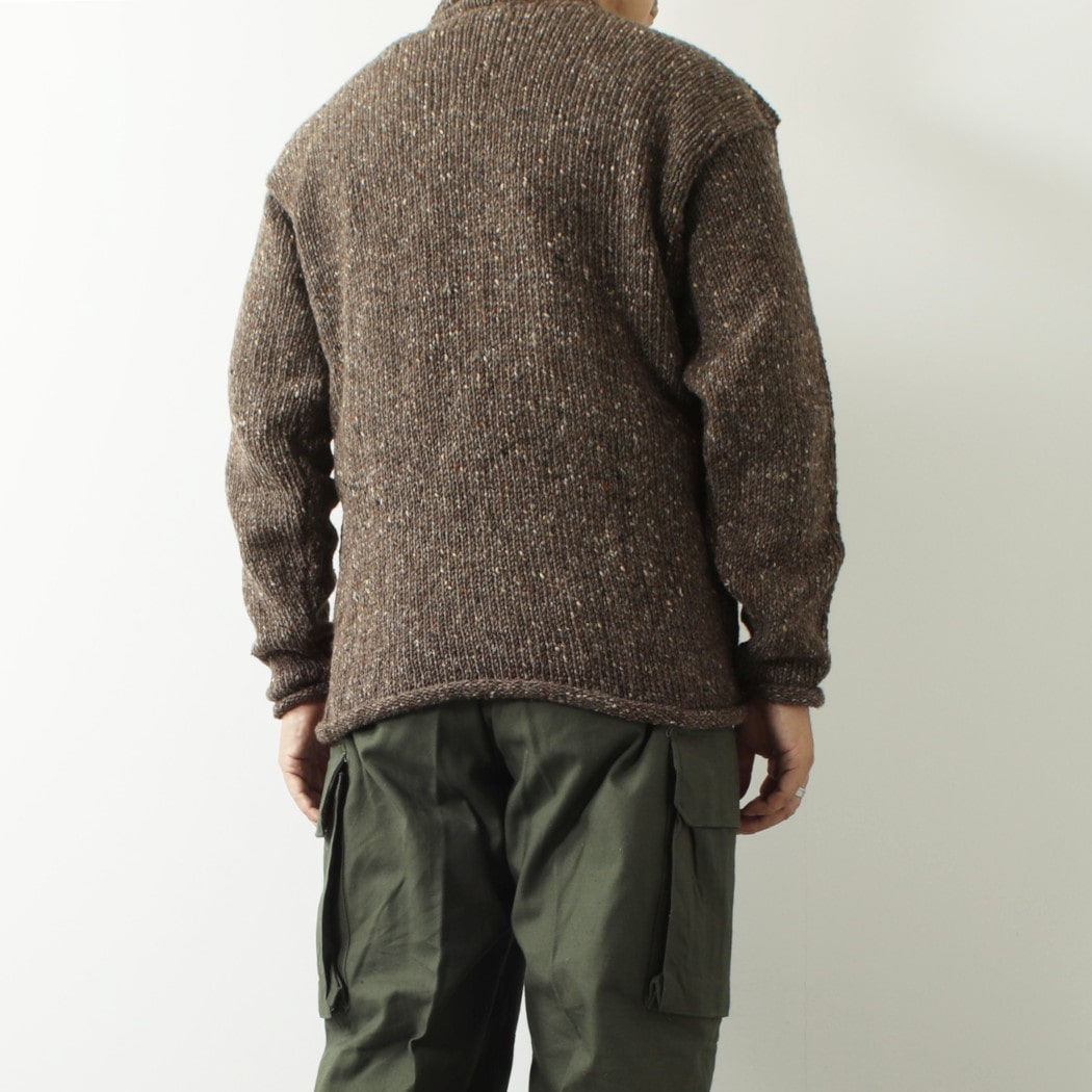 Rathlin Knitwear ラスリンニットウェア ロールネックドネガルニット