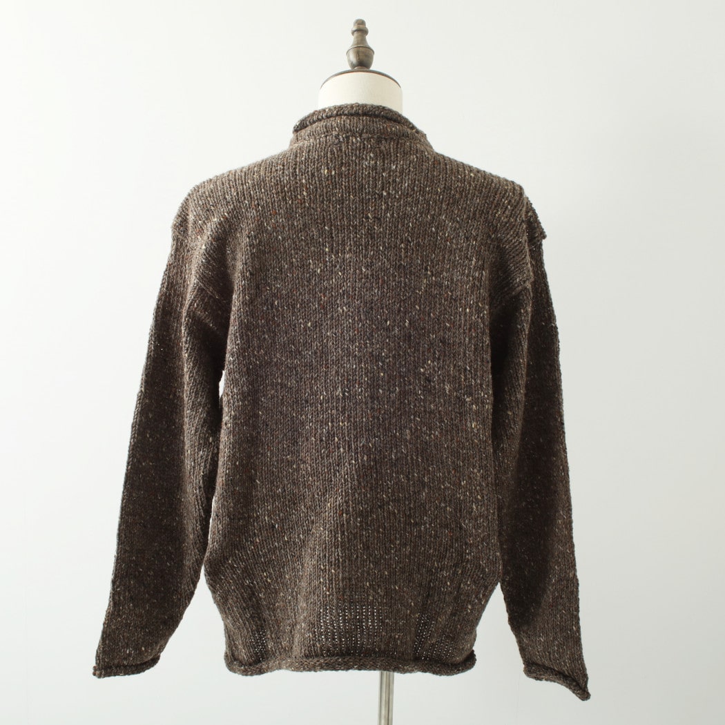 Rathlin Tir Chonaill ラスリンニットウエア Rathlin Knitwear ラスリンニットウェア ロールネックドネガルニット
