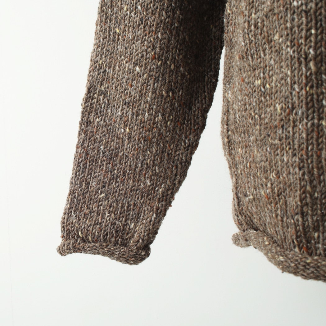 Rathlin Knitwear ラスリンニットウェア ロールネックドネガルニット