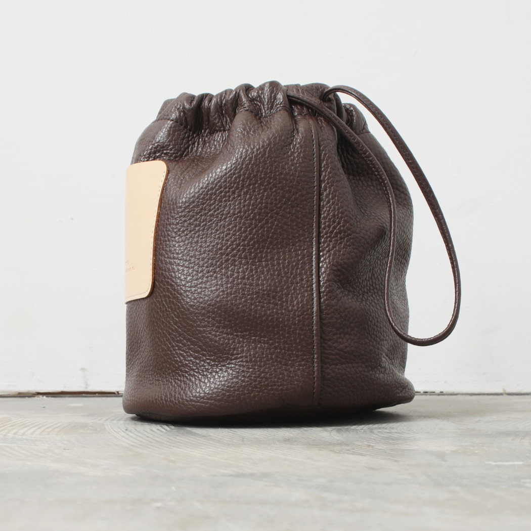 SCYE MASTERPIECE ドローストリングバッグ SCYE サイ シュリンクレザードローストリングバッグ Leather