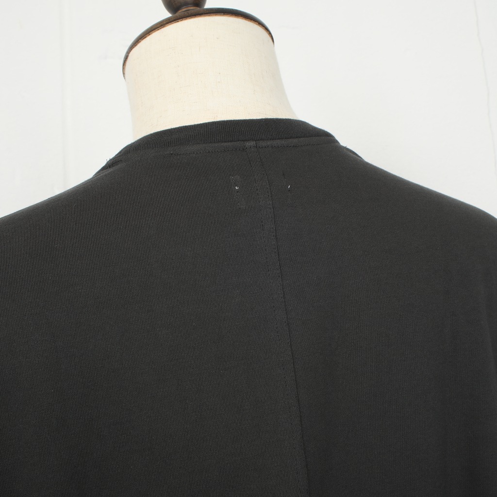 CAPERTICA カペルチカ Tシャツ スビンコットン コンパクトジャージ オーバーサイズ チャコール