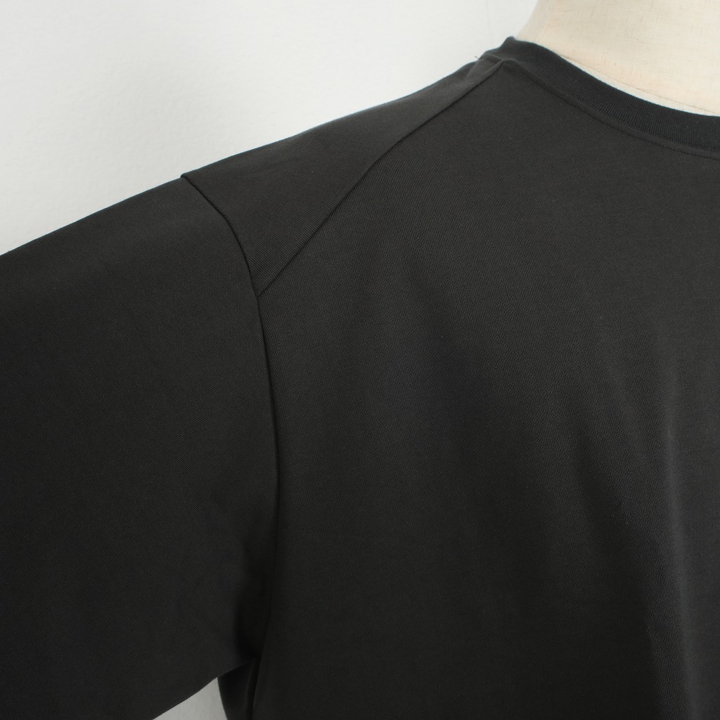 CAPERTICA カペルチカ Tシャツ スビンコットン コンパクトジャージ オーバーサイズ チャコール