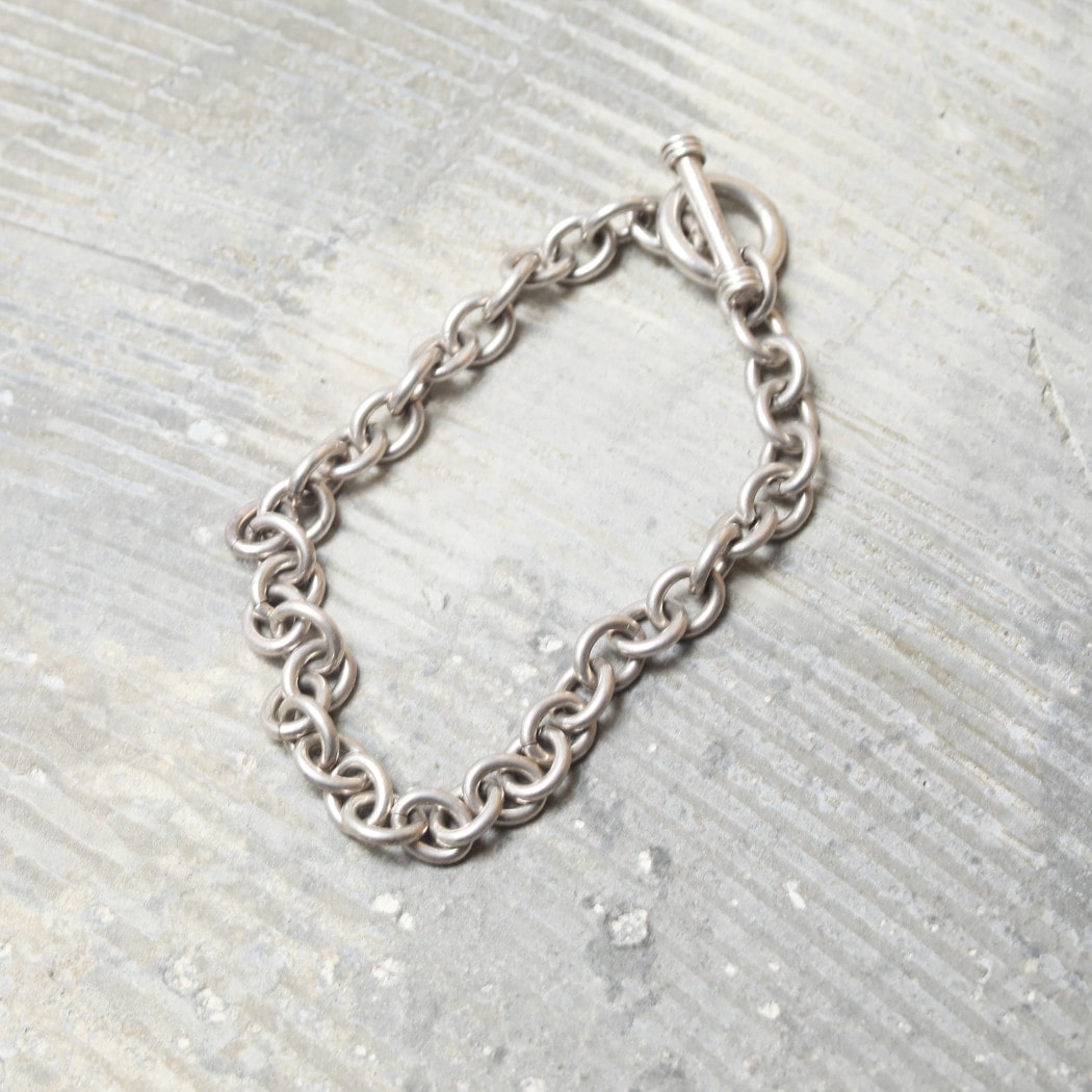 ヴィンテージシルバー925ブレスレット Vintage silver ヴィンテージ シルバー ブレスレット 全長20,5cm 英国