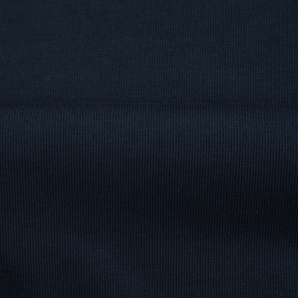 CAPERTICA カペルチカ Tシャツ スビンコットン コンパクトジャージ オーバーサイズ ネイビーブルー