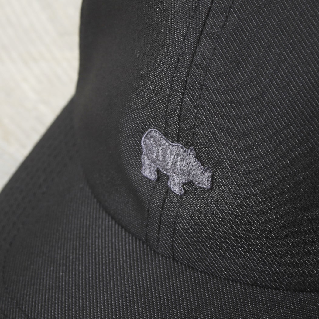 SCYE BASICS サイベーシックス コットンポリ サージ ベースボール キャップ C/PE Serge Baseball Cap ブラック F