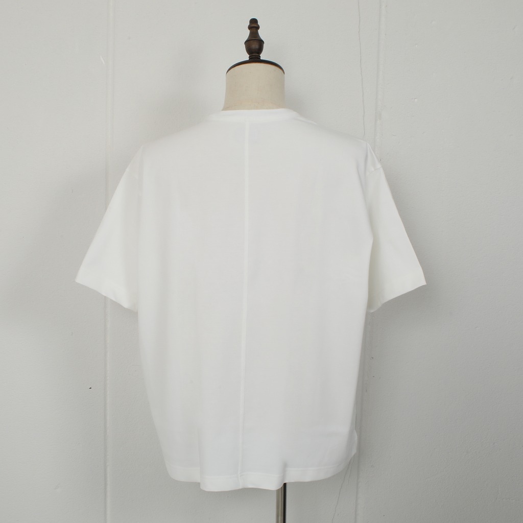 CAPERTICA カペルチカ Tシャツ スビンコットン コンパクトジャージ オーバーサイズ ホワイト