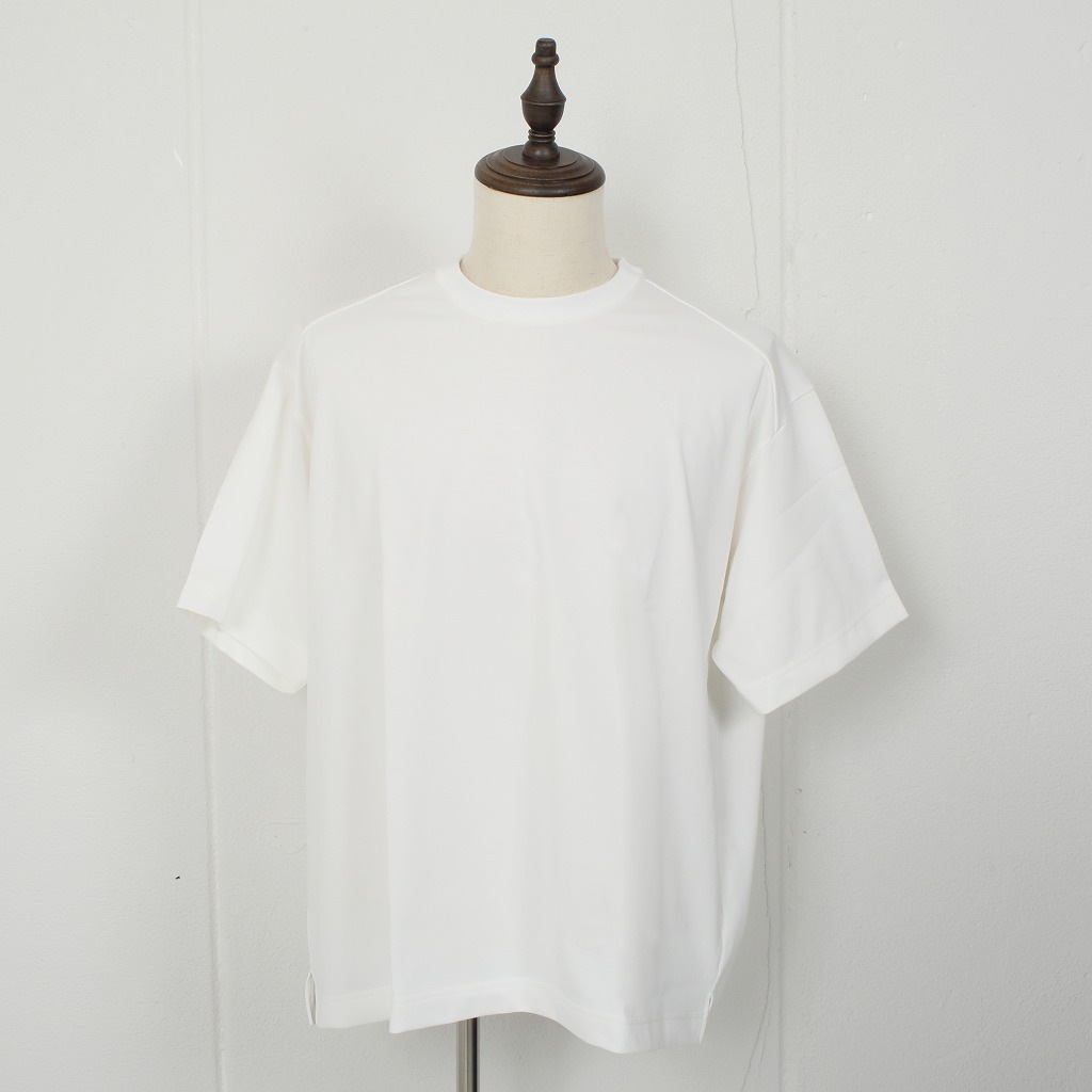 CAPERTICA カペルチカ Tシャツ スビンコットン コンパクトジャージ オーバーサイズ ホワイト