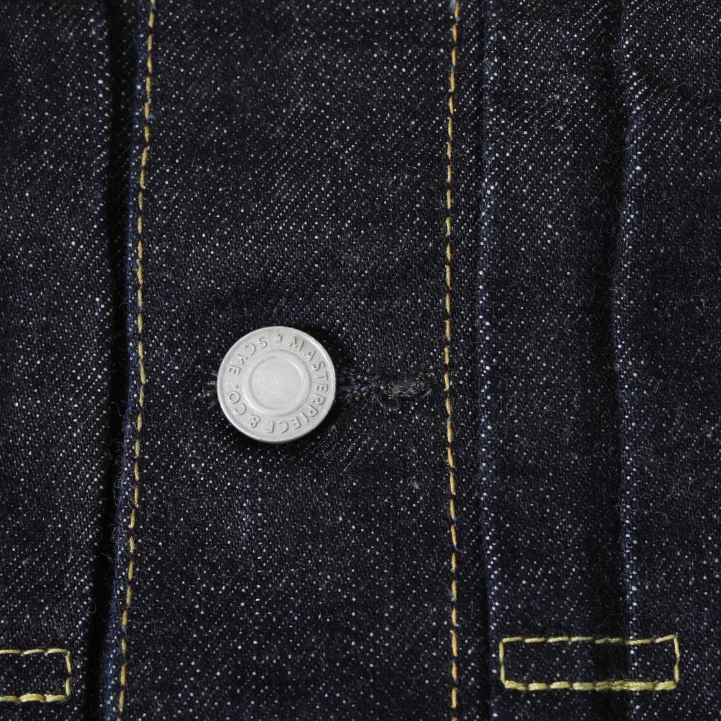 SCYE BASICS サイベーシックス Selvedge Denim Jacket Type1 セルヴィッチ デニム ジャケット 1stタイプ インディゴ