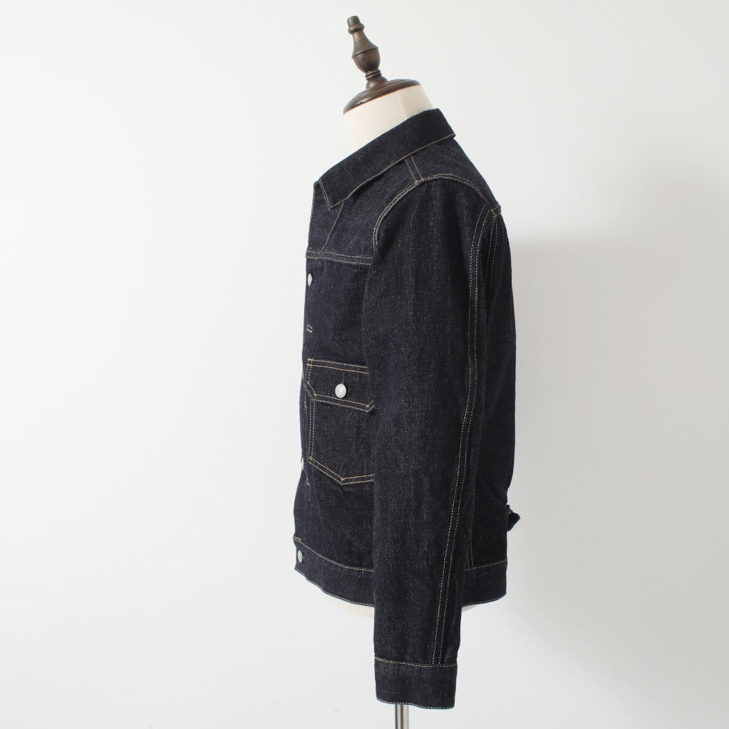 SCYE BASICS サイベーシックス Selvedge Denim Jacket Type1 セルヴィッチ デニム ジャケット 1stタイプ インディゴ