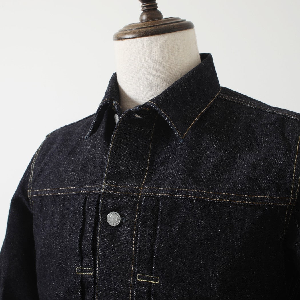 SCYE BASICS サイベーシックス Selvedge Denim Jacket Type1 セルヴィッチ デニム ジャケット 1stタイプ インディゴ
