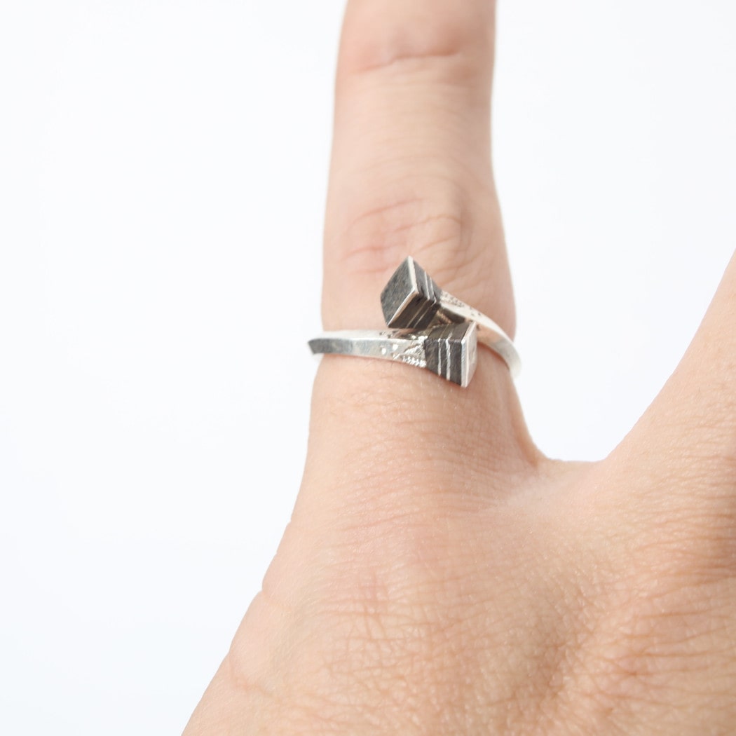 TOUAREG SILVER JEWELRY トゥアレグ シルバー ジュエリー シルバーリング ebony シルバー