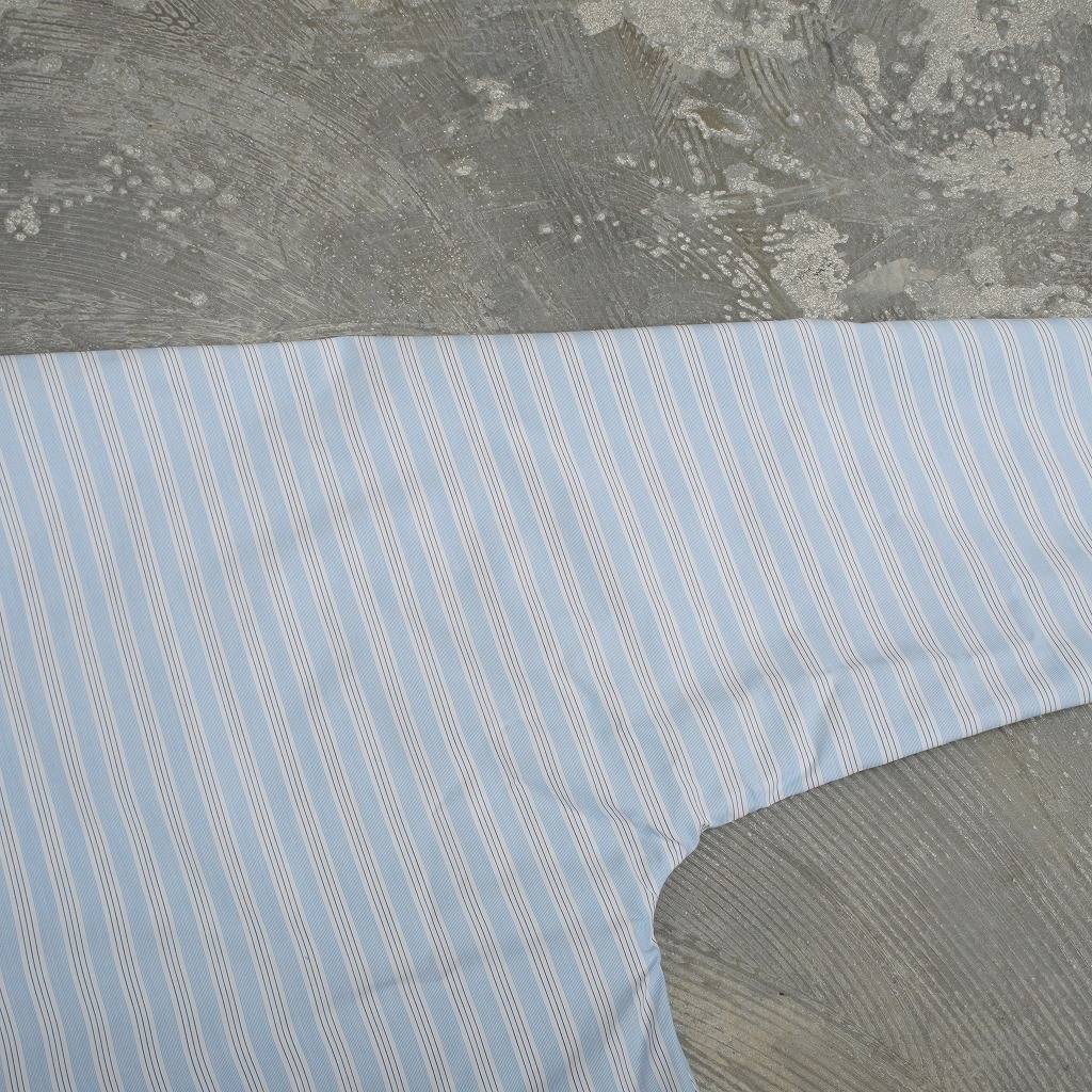 ATHA アタ ダボシャツ ブルーストライプ ユニセックス SUPERIOR PIMA STRIPE DABO SHIRT BLUE STRIPE