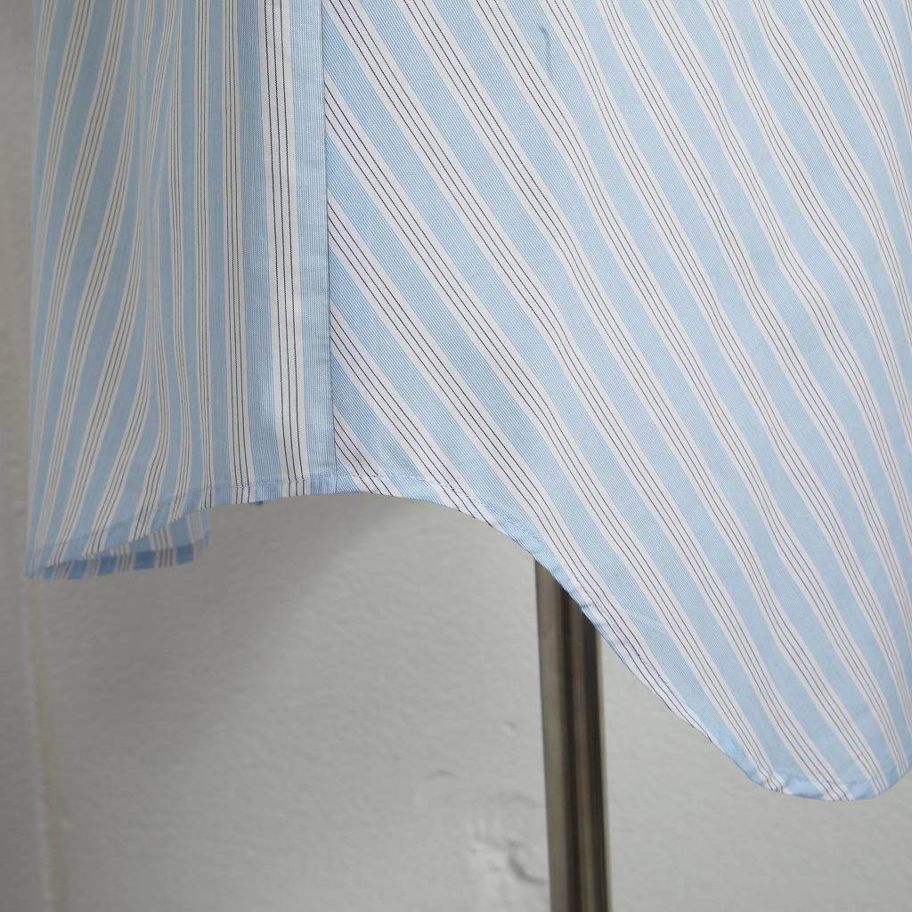 ATHA アタ ダボシャツ ブルーストライプ ユニセックス SUPERIOR PIMA STRIPE DABO SHIRT BLUE STRIPE