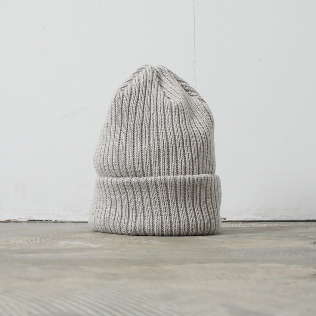 a people to collect コットン リブ ニット帽 ワッチキャップ 21cm