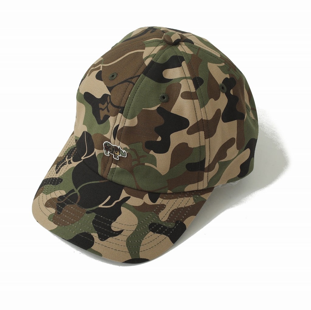 Scye/SCYE BASICS サイベーシックス キャップ サイカモフラ柄プリント Rhino Camo Print Cap オリーブ