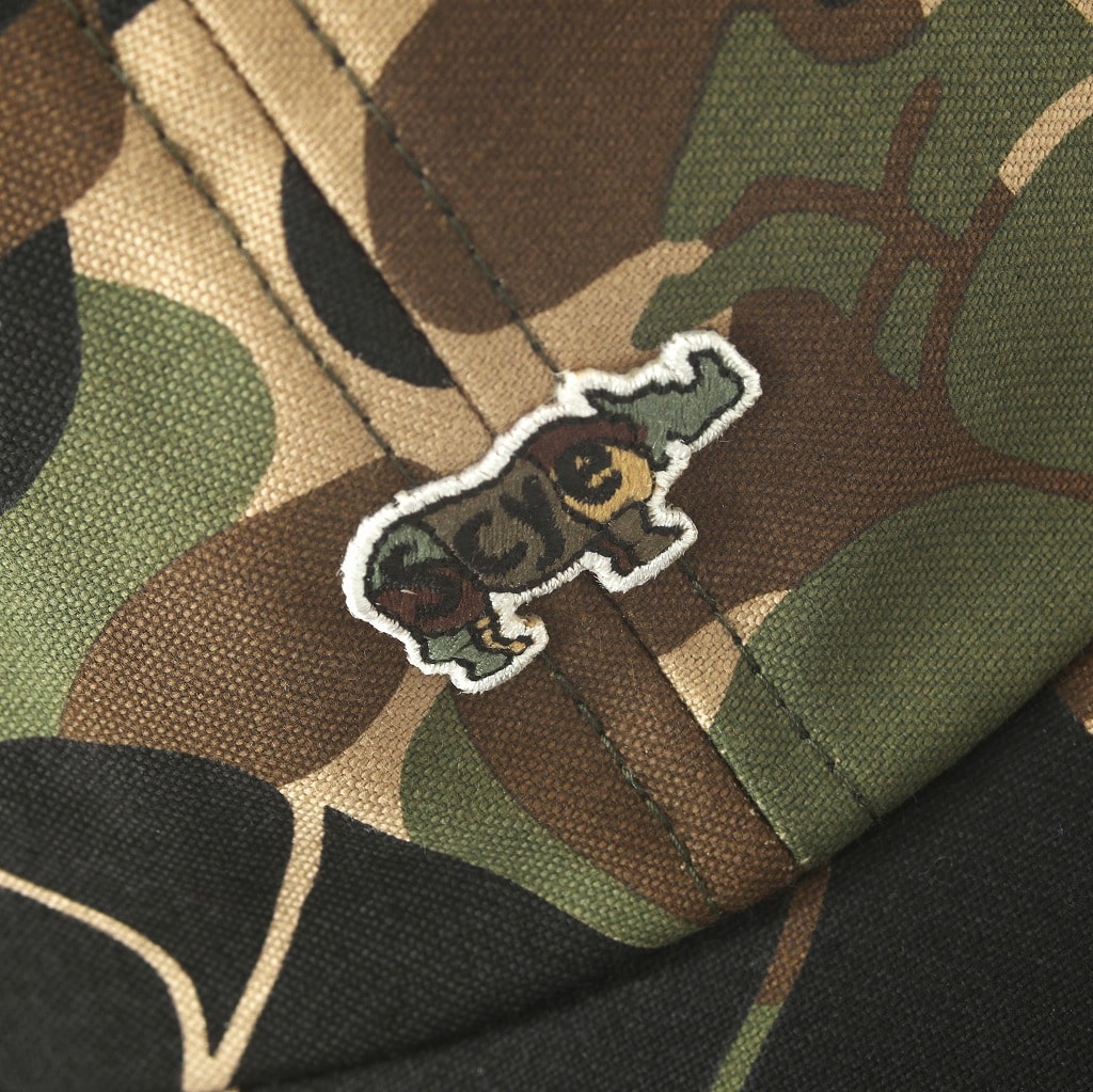 Scye/SCYE BASICS サイベーシックス キャップ サイカモフラ柄プリント