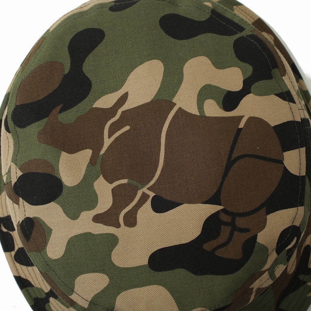 Scye/SCYE BASICS サイベーシックス バケットハット サイカモフラ柄プリント Rhino Camo Print Bucket Hat オリーブ