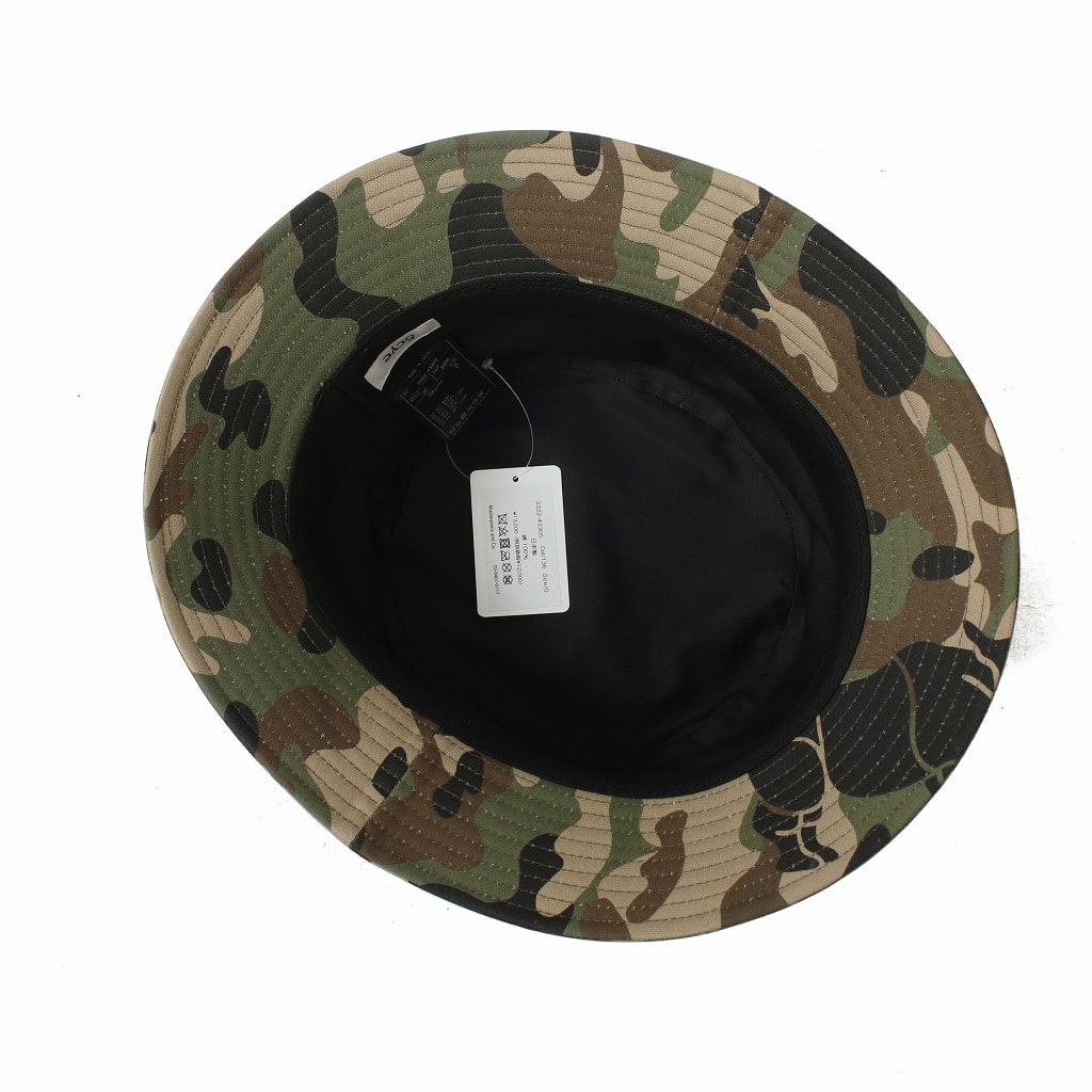 Scye/SCYE BASICS サイベーシックス バケットハット サイカモフラ柄プリント Rhino Camo Print Bucket Hat オリーブ