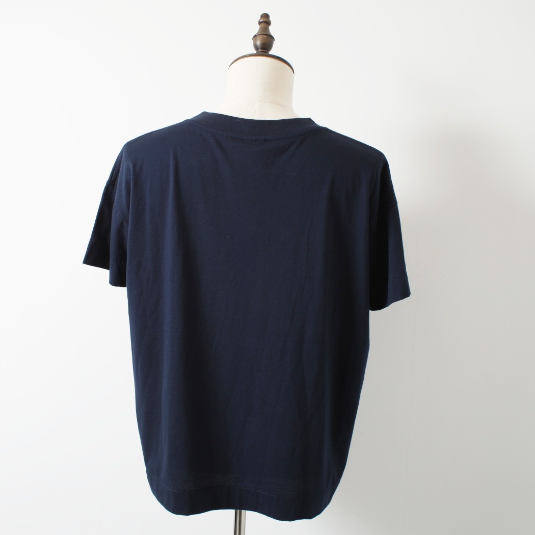 hari to ito  はりといと 手縫い刺繍 もよう ネイビー