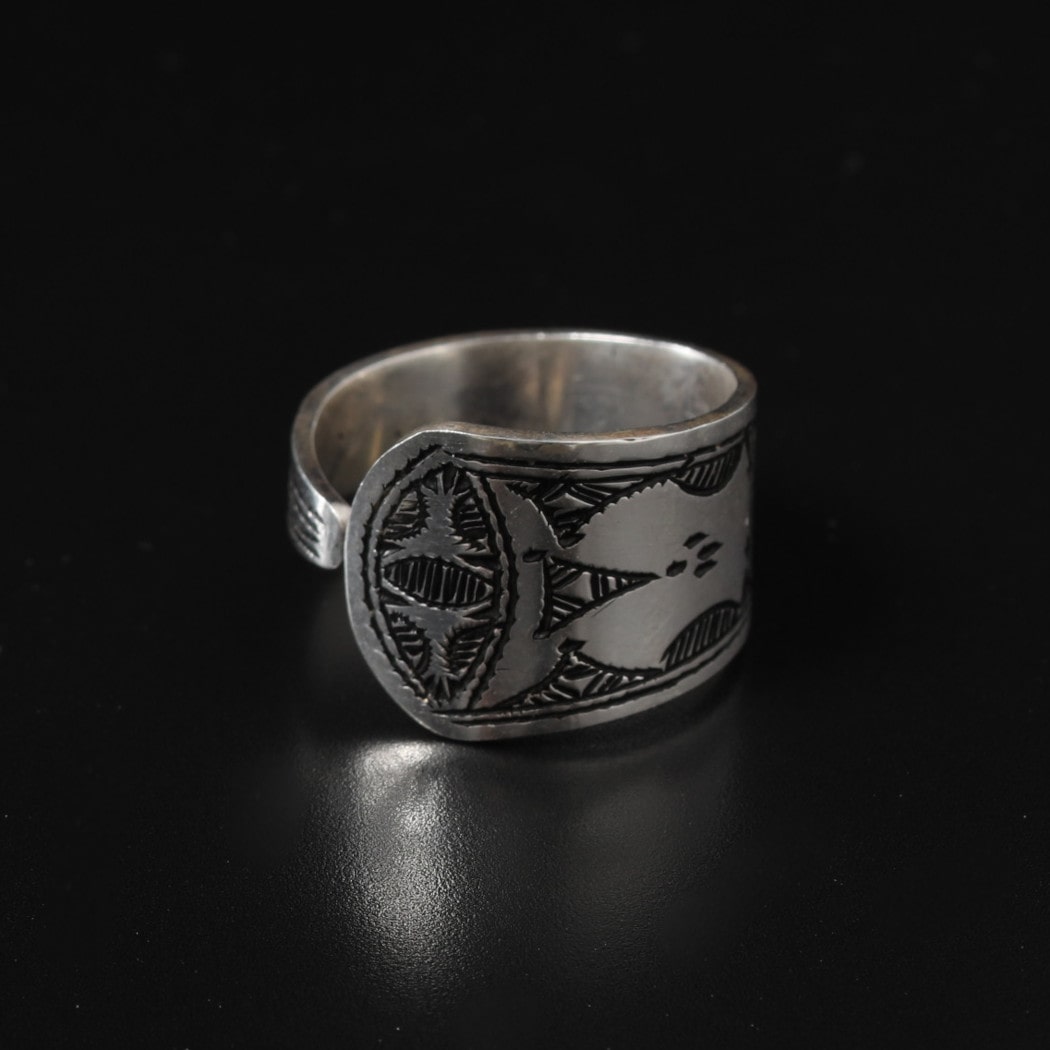 TOUAREG SILVER JEWELRY トゥアレグ シルバー ジュエリー シルバーリング アシンメトリー シルバー