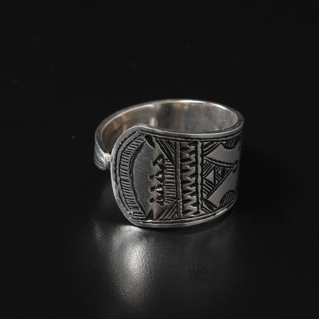 TOUAREG SILVER JEWELRY トゥアレグ シルバー ジュエリー シルバーリング アシンメトリー シルバー