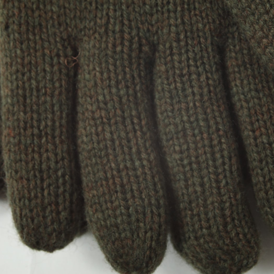 DENTS デンツ ニットグローブ3Ｍ シンサレート 高機能中綿 ウールナイロン オリーブ