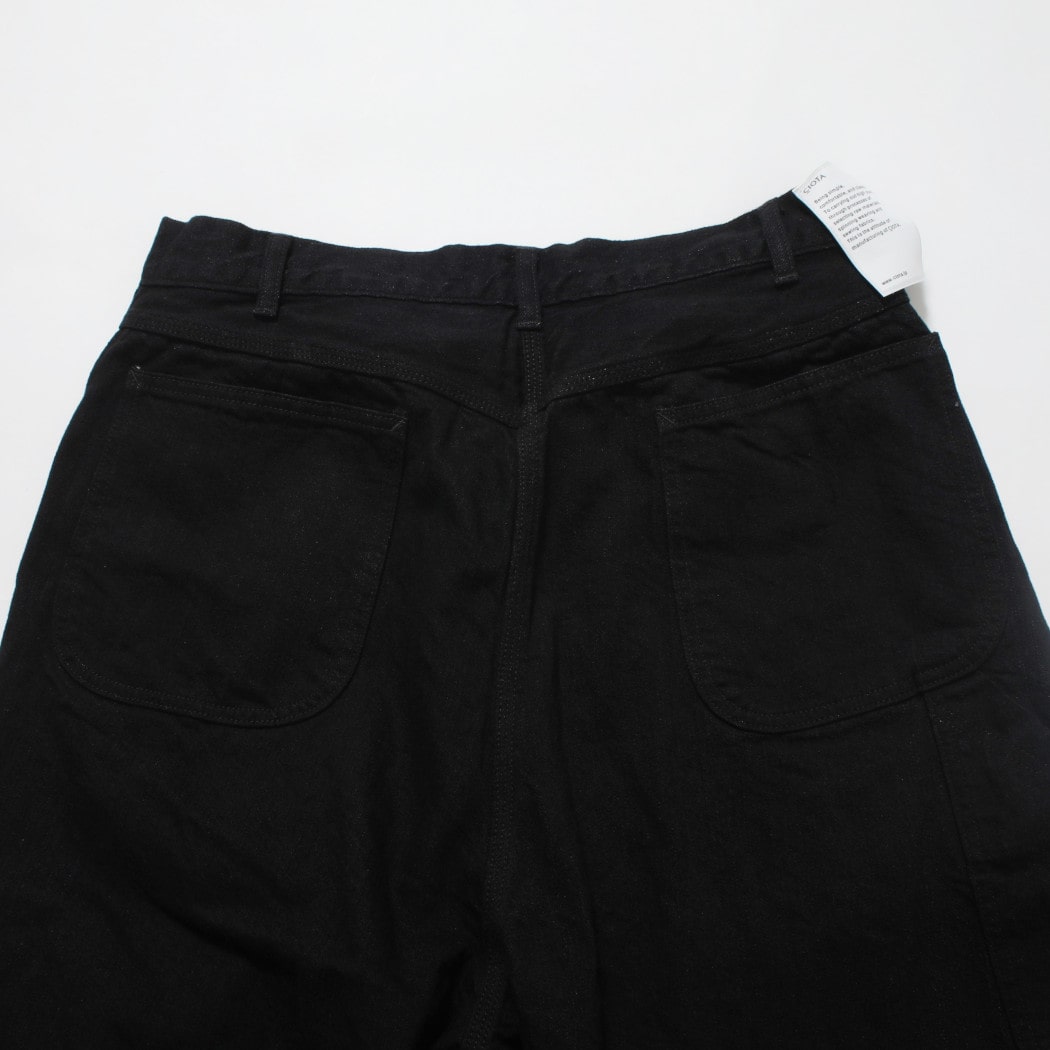 CIOTA シオタ 11.5oz デニム ペインターパンツ ブラック | ITEM | 大阪