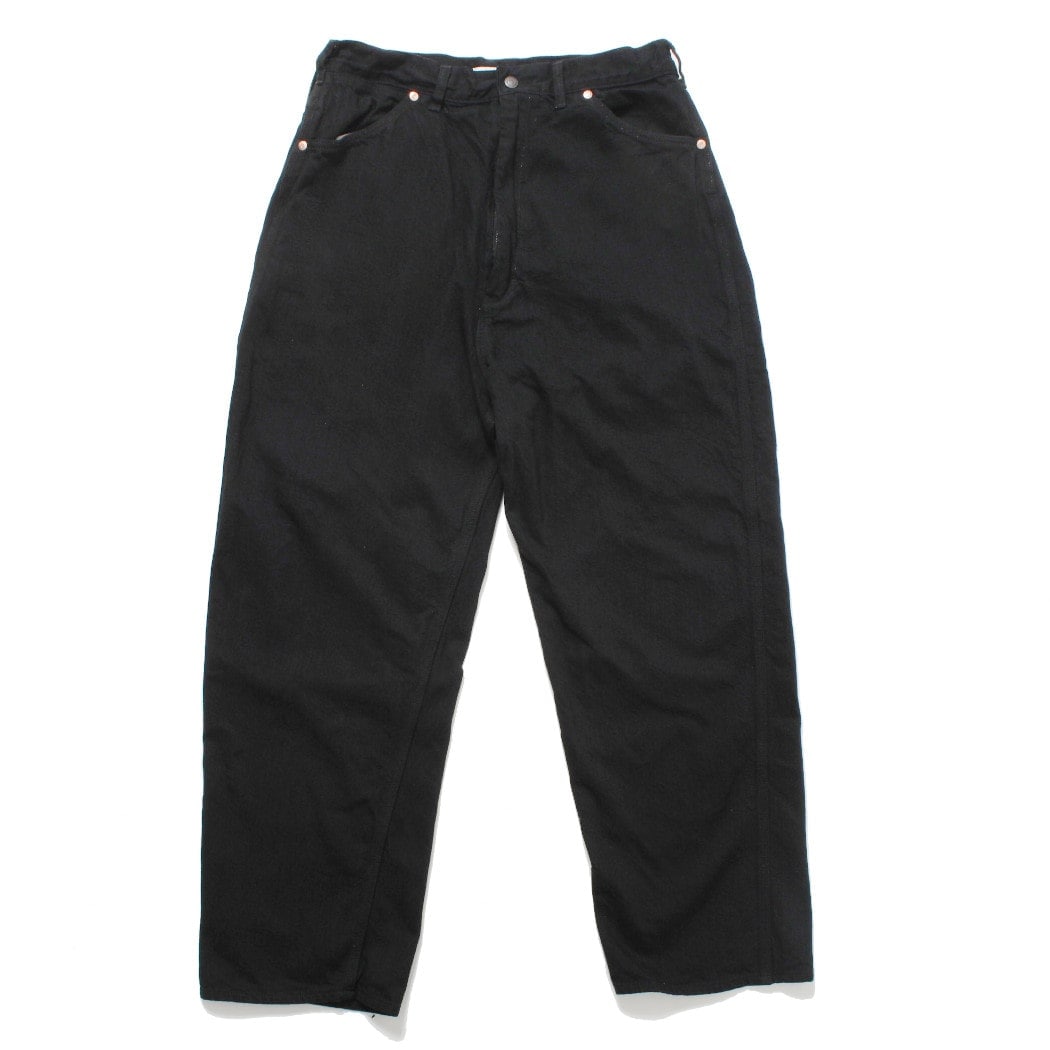 CIOTA シオタ 11.5oz デニム ペインターパンツ ブラック | ALL ITEMS