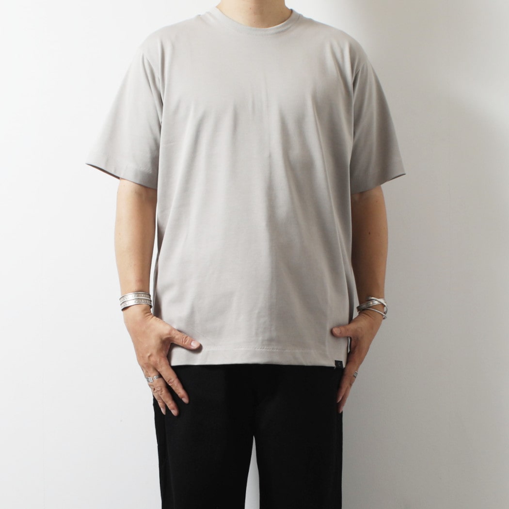 【10%OFF クーポン発行中！！】CAPERTICA カペルチカ Tシャツ ソフトツイスト スビンコットン GRAISE