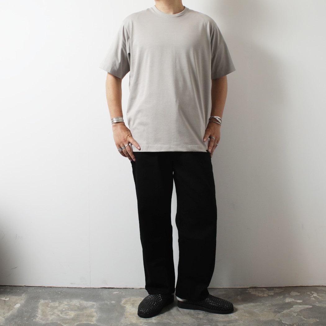 【10%OFF クーポン発行中！！】CAPERTICA カペルチカ Tシャツ ソフトツイスト スビンコットン GRAISE