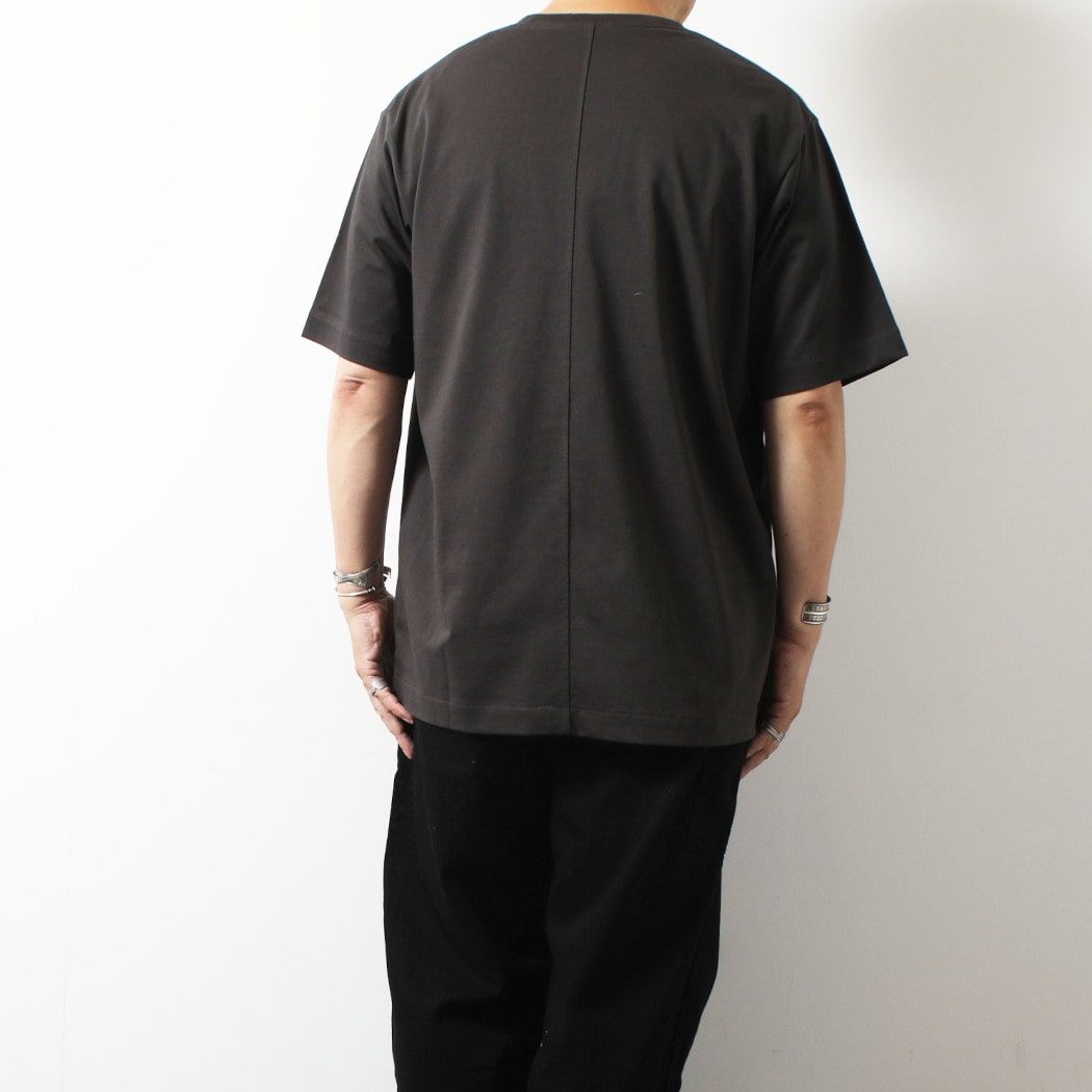 CAPERTICA カペルチカ Tシャツ ソフトツイスト スビンコットン EBONY