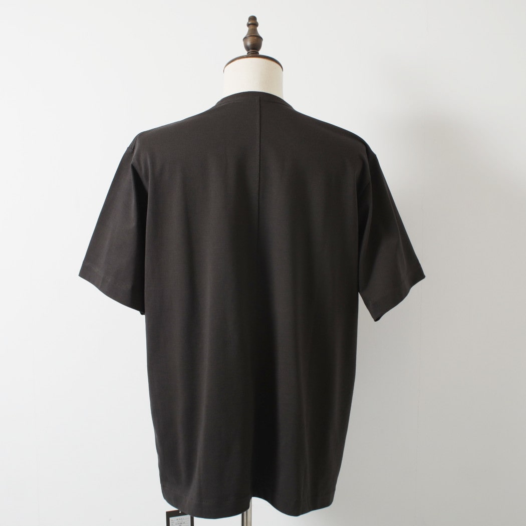 CAPERTICA カペルチカ Tシャツ ソフトツイスト スビンコットン EBONY